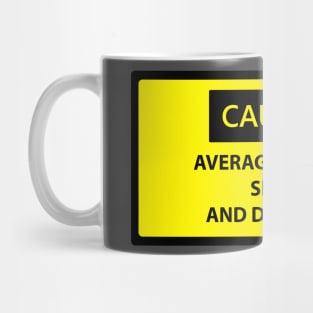 Funny Caution Sign Mug